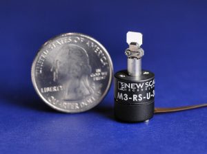 piezoelectric rotary micro stage with embedded controller