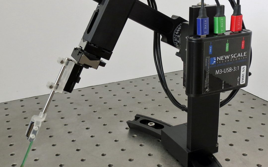 Embedded motion modules enable development of complete neural probe positioning system in only a few months